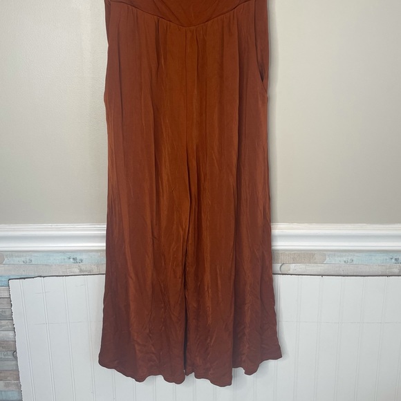 Anthropologie Maeve enchantment romper women’s small s copper jumpsuit - Picture 3 of 8